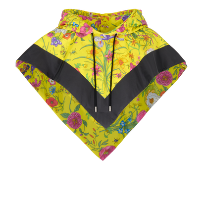 Gucci Floral Rain Hood, front view